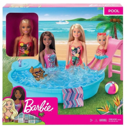 BARBIE LALKA+BASEN