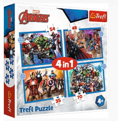 Puzzle 4w1 Avengersi