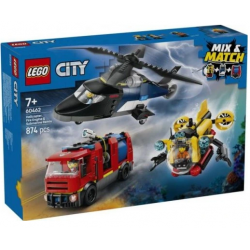 Lego zestaw z helikopterem