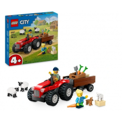 Lego City Czerwony Traktor...