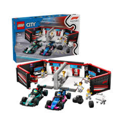 LEGO CITY 60444 F1® Garaż i...
