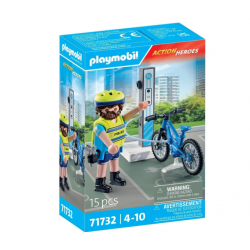 PLAYMOBIL ROWEROWY PATROL...