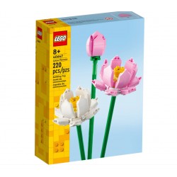 LEGO ICONS kwiaty lotosu 40647