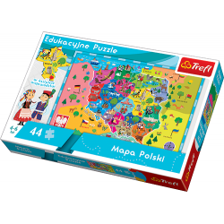 Trefl Puzzle Mapa Polski