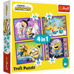 Puzzle W świecie Minionków...