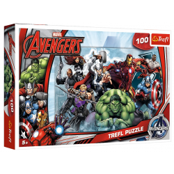 Trefl Puzzle 100el. Marvel....