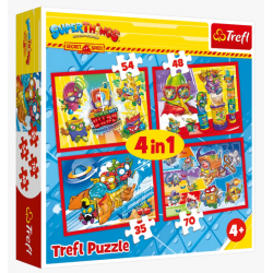 Trefl Puzzle 4w1 Tajni...